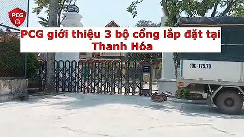 Lắp đặt 3 bộ cổng xếp nhôm tại Công Ty Dụng cụ thể thao Delta Thanh Hóa |Cổng xếp PCG