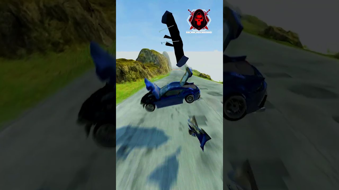 Toyota Supra High Speed Crash BeamNG Drive shorts YouTube Toyota Supra High Speed Crash BeamNG Drive shorts YouTube
