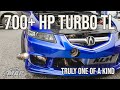 700+ HP Acura TL Turbo Race Car at Ice Cream Cruise