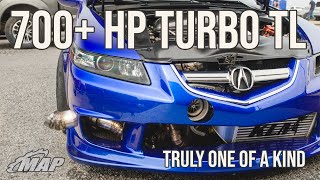 700+ HP Acura TL Turbo Race Car at Ice Cream Cruise
