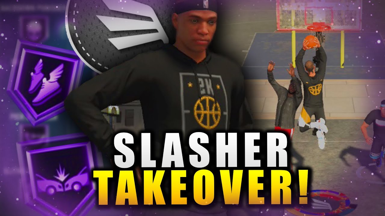 dat boi fifa Slasher Taking Off With The Best Badges In The Game! NBA 2K20 Park Gameplay