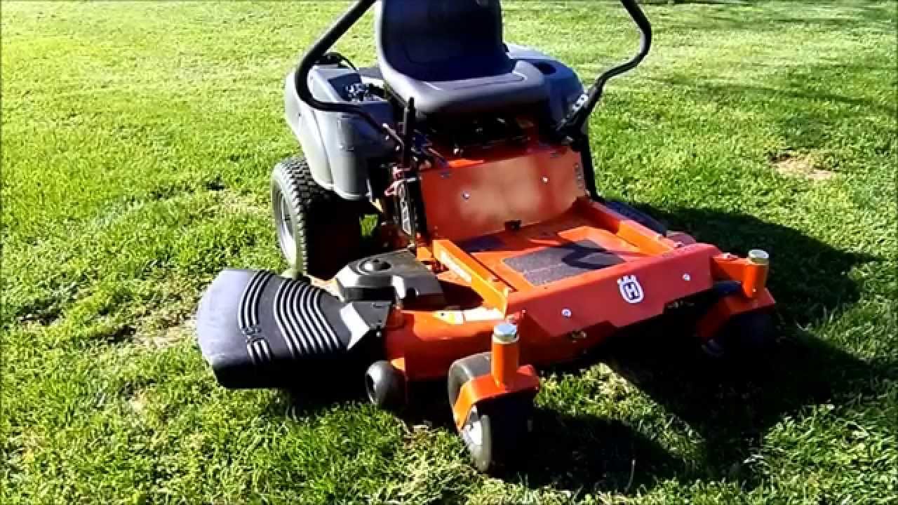 Husqvarna Rz5426 Zero Turn Mower Review Youtube