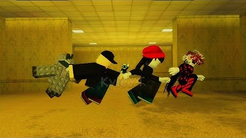 Backrooms jumpstyle but with my friends (kyles animation) #roblox 
