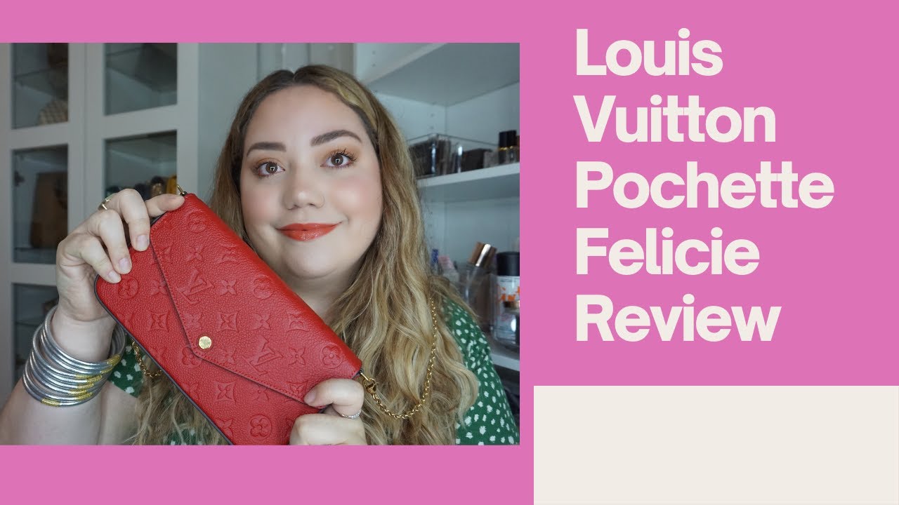 LOUIS VUITTON Felicie Pochette Unboxing and Reveal! 