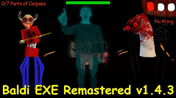 Baldi.EXE Remastered v1.4.3 Port  - Baldi