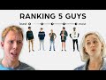 Ranking Men By Attractiveness...