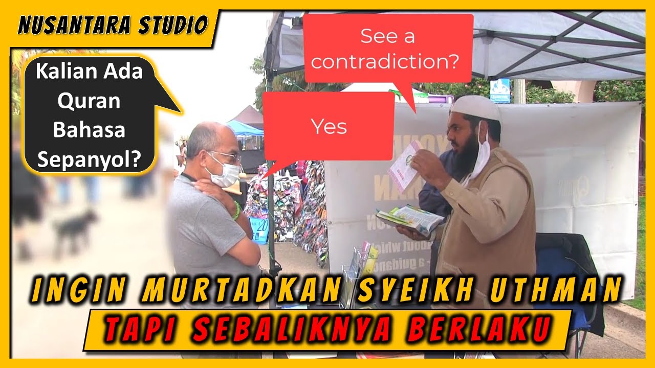 Mexican Preacher wants to Convert Shaykh Uthman | Sheikh Uthman Ibn Farooq & Kristian