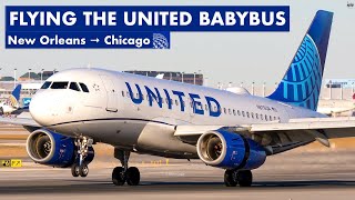 United A319 Economy Class Trip Report New Orleans to Chicago