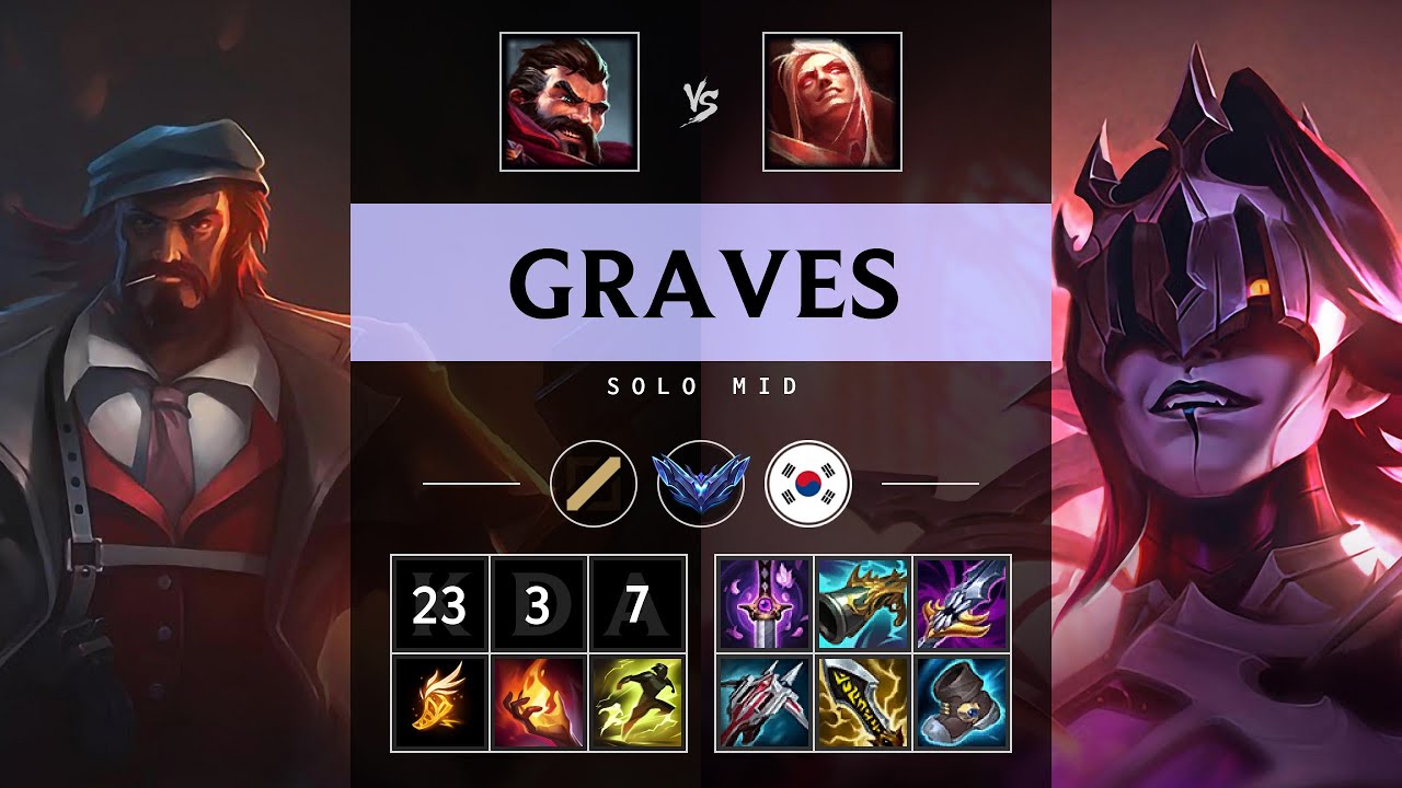 Graves Mid vs Vladimir - KR Diamond Patch 25.12