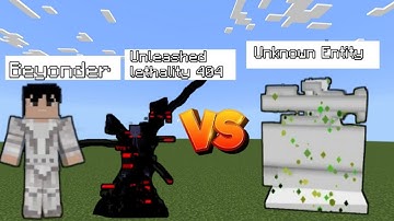 Beyonder and Unleashed lethality 404 vs Unknown Entity - Who will win ?