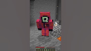 Minecraft: Squid Game OR Skeleton??? #shorts