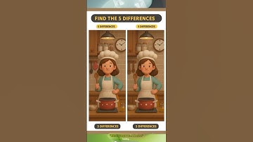 Game puzzle | Find 5 differences #puzzle #muzanstv