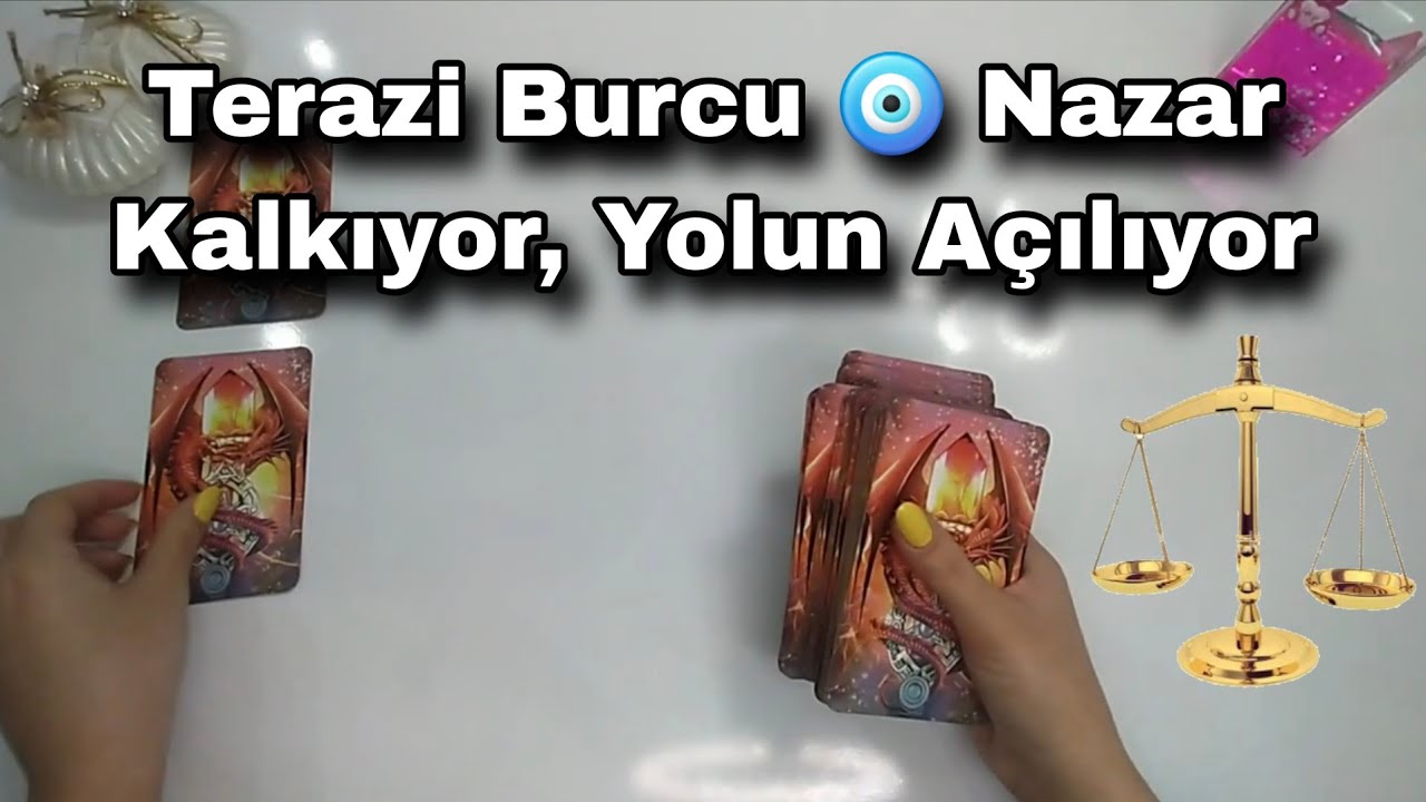 Terazi Burcu 🧿 Nazar Kalkıyor, Yolun Açılıyor #tarotfalı #tarot #aşkfalı #teraziburcu #tarot 