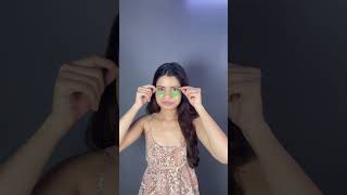TRYING EYE PATCHES #shots #grwm #skincare #eyebags