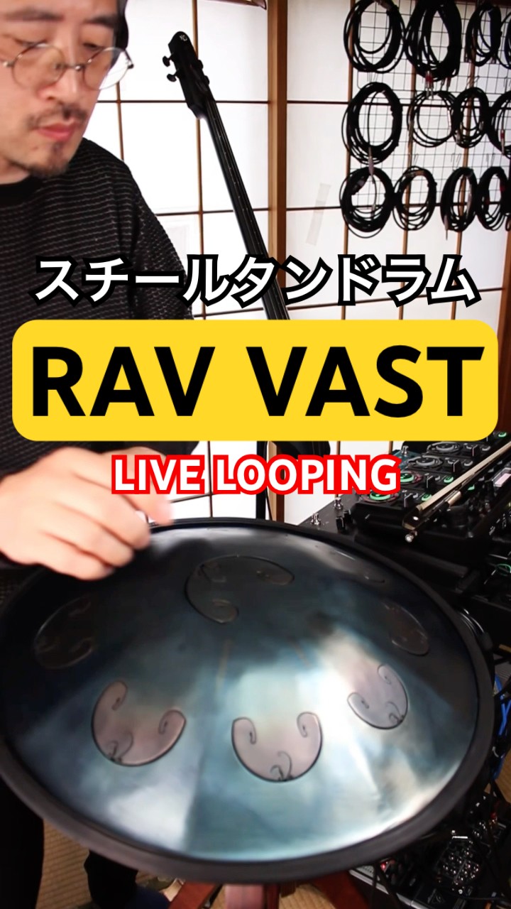 スチールタンドラム RAV VAST #ハンドパン #handpan #handpanmusic