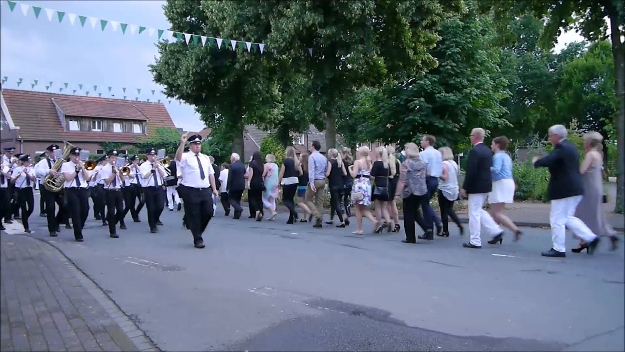 Polonaise am Sonntagabend (Schützenfest Rosendahl-Darfeld), 6.Juli 2014