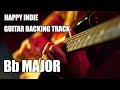 Happy Indie Guitar Backing Track In Bb Major