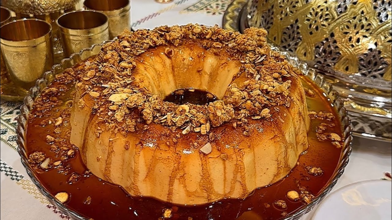 فلان لݣرانولا آخر مكاين فالتحليات فكره مبتكره لفلان بمداق جديد القوام لكريمي والبنه واللون الذهبي