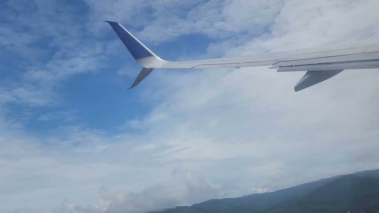 Takeoff from Panama City.