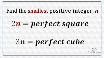Find the smallest n