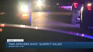 Two Georgetown officers shot while responding to 911 call