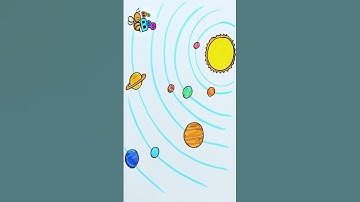 How to draw the Solar System #drawing #drawinganimals #drawingforkids #howtodraw