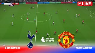 Tottenham Vs Man United Live English Premier League 2025 Full Match Pes