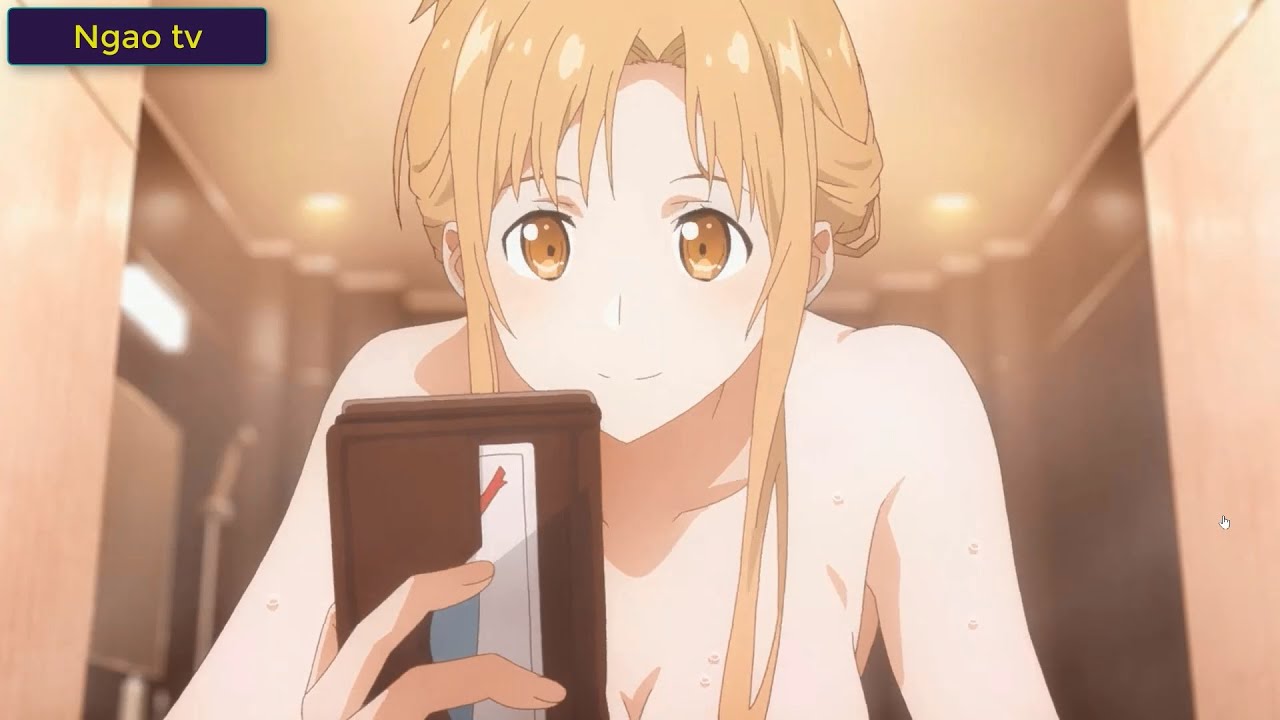 Những clip đẹp của hot girl Asuna trong anime Sword art online | Ngao tv