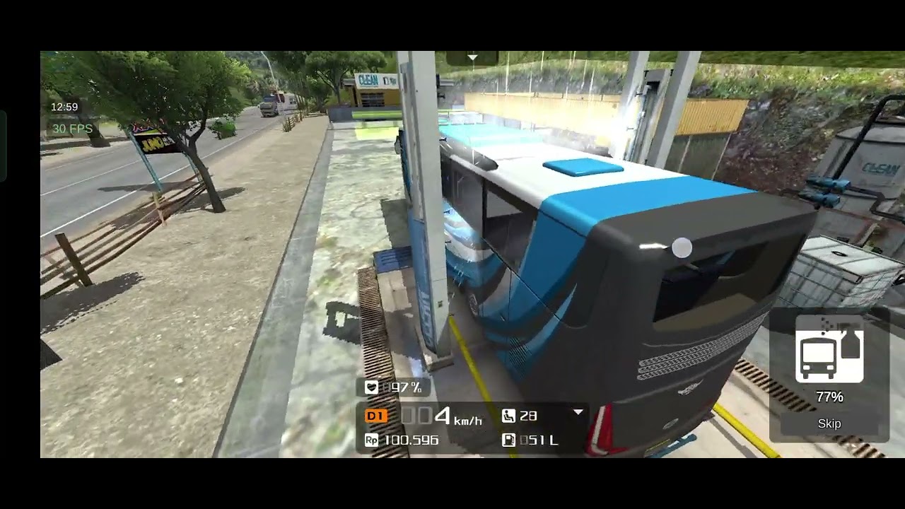 Bus Simulator Indonesia | Bus Driving Journey | ES Station - YouTube