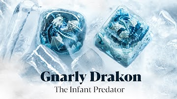 GNARLY DRAKON - ARTISAN KEYCAP BY DWARF FACTORY | THE INFANT PREDATORS COME BACK