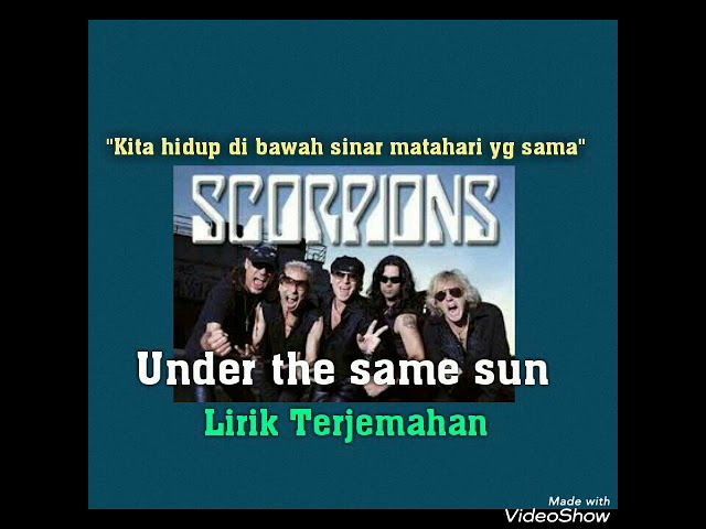Under The Same Sun Scorpions Lirik Dan Terjemahan Lyrics Youtube Under The Same Sun Scorpions Lirik Dan Terjemahan Lyrics Youtube