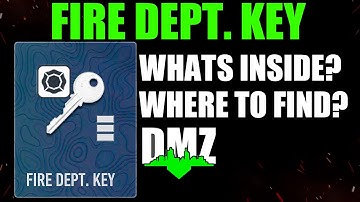 Fire Dept Key Location DMZ Vondel (WHATS INSIDE?) Where to find? Season 4 Guide