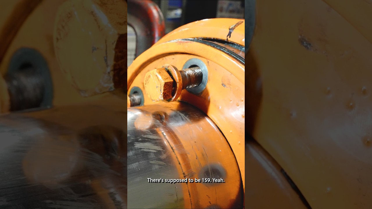 Cylinder bolts under torqued