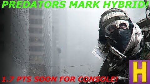 THE DIVISION 1.6.1 PREDATORS MARK HYBRID BUILD