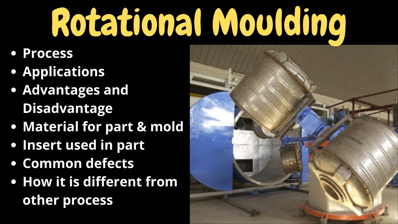 Rotational molding process | How it is different from blow or injection  molding - YouTube