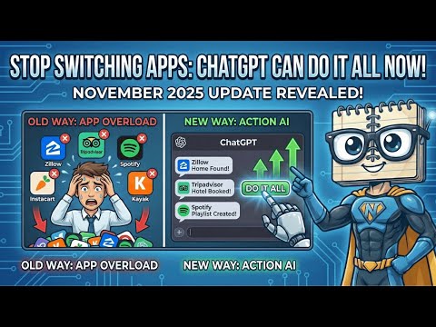 Stop Switching Apps: ChatGPT Can Do It ALL Now