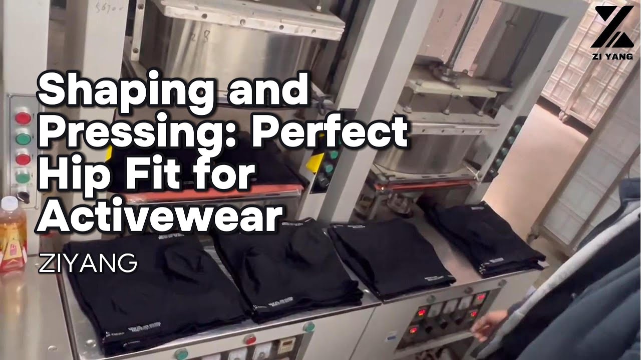 Shaping and Pressing Perfect Hip Fit for Activewear 