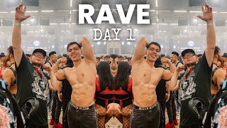 THIS IS HOW YOU RAVE | Lights All Night Rave + Insane Back Workout!