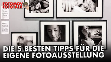 Wie kann ich eine Fotoausstellung machen?