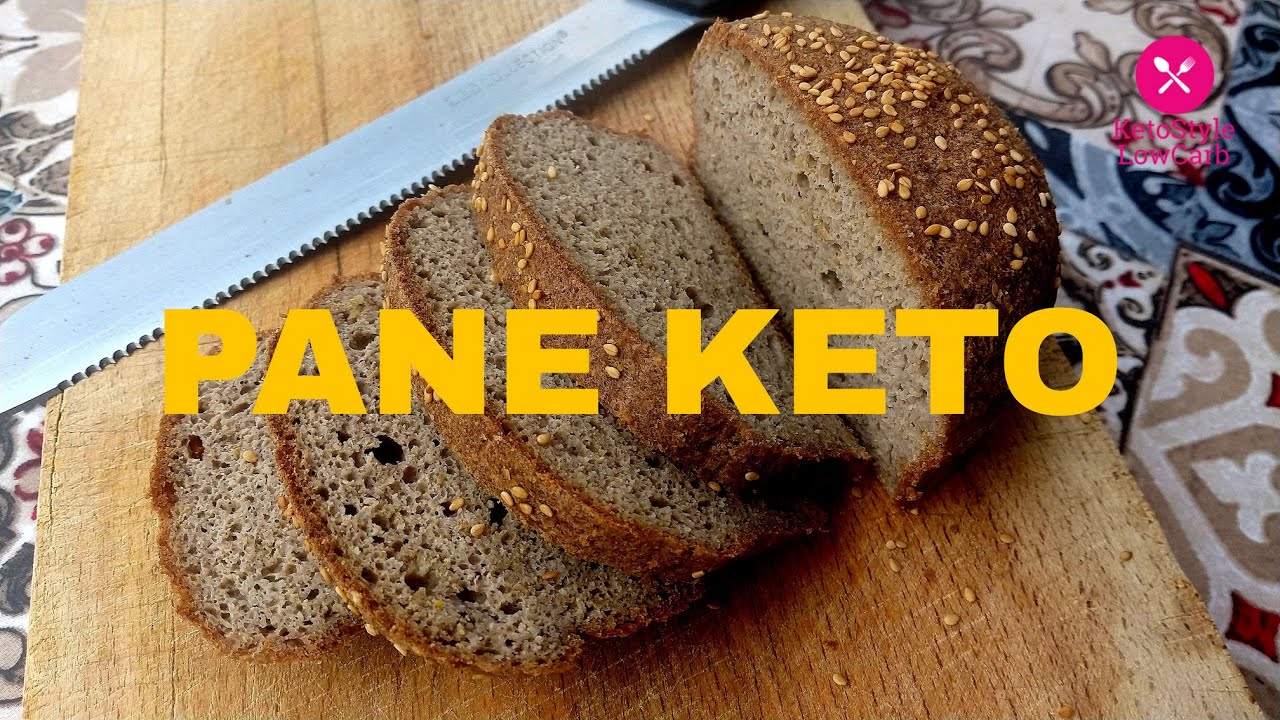 Ricetta PANE KETO - KETO BREAD low carb per bruschetta, sandwich e toast cheto