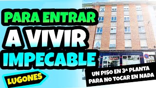 VENDIDO | 68.000€ | Lugones, Asturias | Un piso ECONÓMICO para la zona y MUY BIEN UBICADO.