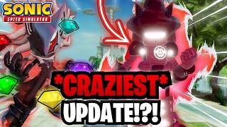 🔥 *SIM MECHA SONIC* + SKY SANCTUARY Are Here In SONIC SPEED SIMULATOR! (Crazy Update!!) screenshot 4