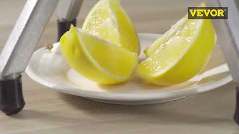 VEVOR Easy Wedger Stainless Steel Blade Fruit Lime Slicer