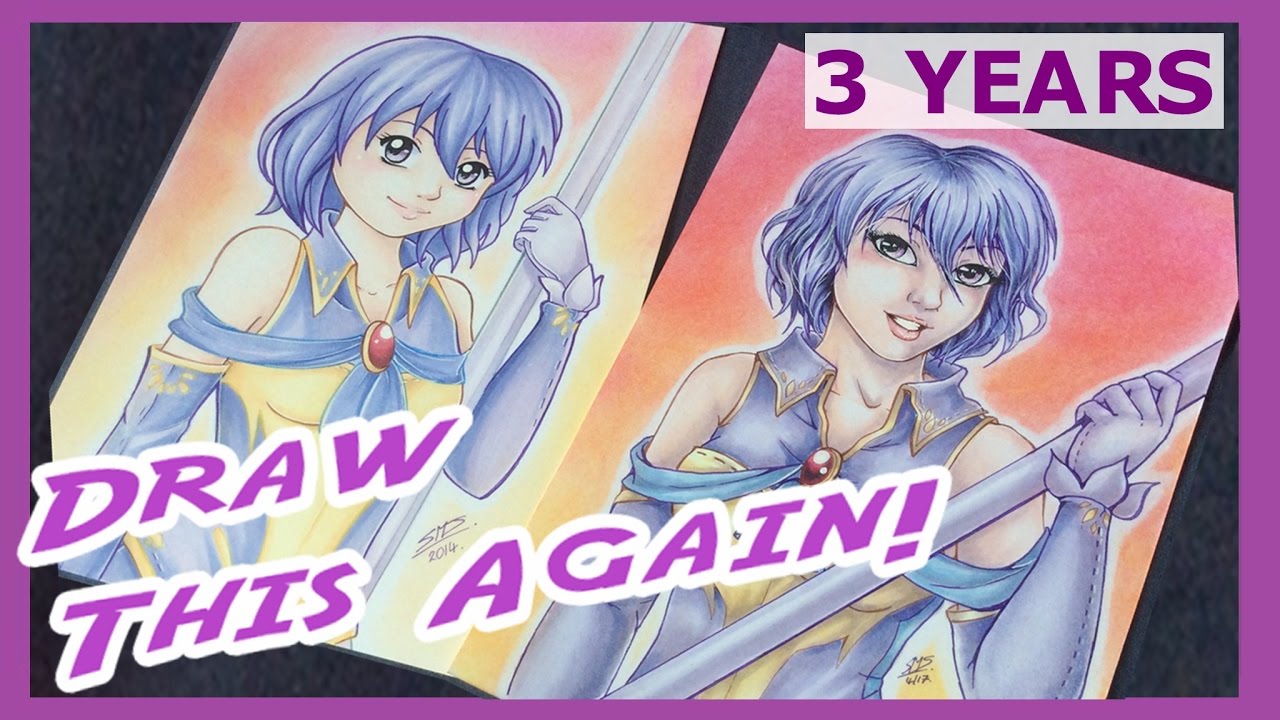 Draw This Again Challenge - Iris - YouTube