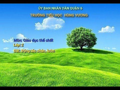 Thể dục (GDTC) tuần 4 - Lớp 2