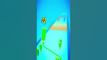 Pencil Run 3d Level 21 #990 #shorts #peslgaming