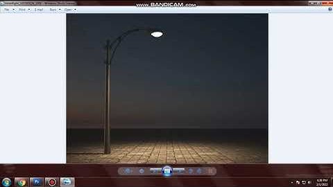 Street light effect in Adobe photoshop