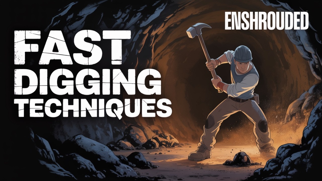 Fast Digging Techniques in Enshrouded - How to Dig Like a Pro - YouTube