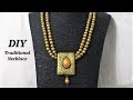 DIY Traditional & Rich Polymer Clay Necklace | Jewelry Making Tutorial