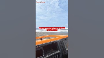 Jeep adventure along Parangtritis Beach Yogyakarta, Indonesia l Parangtritis Pantai jogja Indonesia